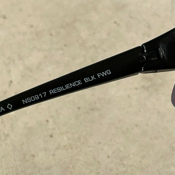 FWG Men Sunglasses Black Wrap Eye Wear UV protection Shade RESILIENCE NS0917 - Picture 7 of 10